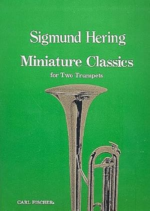 Immagine del venditore per Miniature Classicsfor 2 trumpets : score venduto da AHA-BUCH GmbH