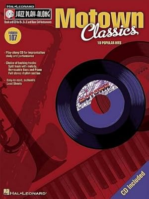Bild des Verkufers fr Motown Classics - Jazz Play-Along Volume 107 Book/Online Audio zum Verkauf von AHA-BUCH GmbH