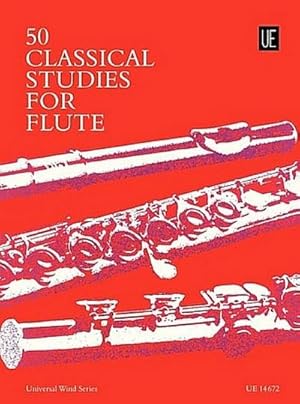 Bild des Verkufers fr 50 classical studiesfor flute zum Verkauf von AHA-BUCH GmbH