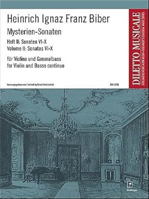 Bild des Verkufers fr Mysterien-Sonaten Band 2 (Nr.6-10)fr Violine und Bc zum Verkauf von AHA-BUCH GmbH