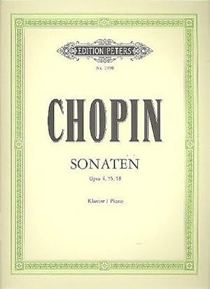 Imagen del vendedor de Piano Sonatas : Opp. 4, 35, 58 a la venta por AHA-BUCH GmbH