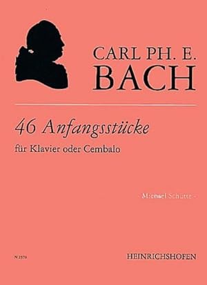 Bild des Verkufers fr 46 Anfangsstckefr Klavier oder Cembalo zum Verkauf von AHA-BUCH GmbH