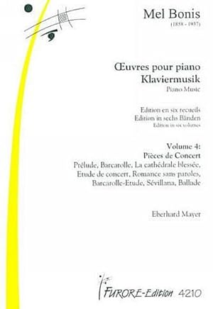 Bild des Verkufers fr Klaviermusik Band 4: Pices de Concertfr Klavier zum Verkauf von AHA-BUCH GmbH