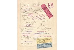 Seller image for PRISONERS OF WAR RED CROSS: SOUVENIR DE LA CROIX ROUGE DE GENVE 1914-1918 [SOUVENIR OF THE RED CROSS OF GENVE 19 for sale by Antiquariat Dasa Pahor GbR
