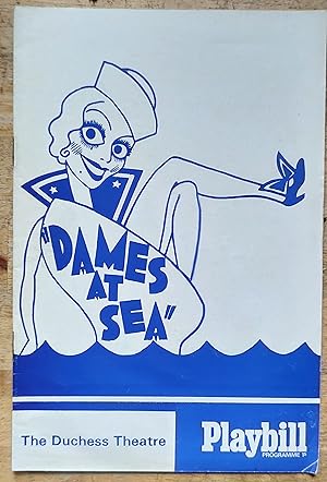 Imagen del vendedor de Dames At Sea / The Duchess Theatre programme 1969 a la venta por Shore Books