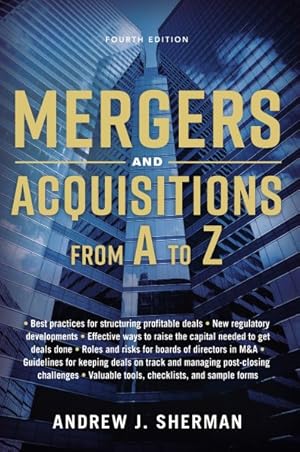 Seller image for Mergers and Acquisitions from A to Z for sale by GreatBookPrices
