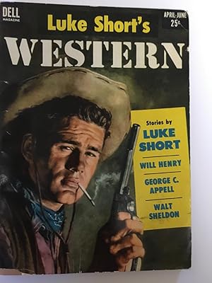 Immagine del venditore per Luke Short's Western April - June 1954 venduto da Ridge Road Sight And Sound