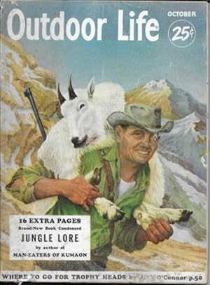 Seller image for Outdoor Life October 1953 for sale by Ridge Road Sight And Sound