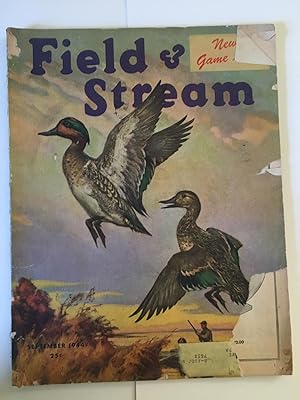 Bild des Verkufers fr Field & Stream September 1944 zum Verkauf von Ridge Road Sight And Sound