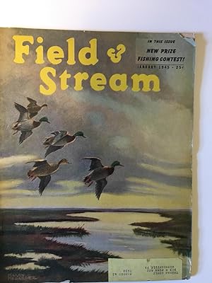 Bild des Verkufers fr Field & Stream January 1945 zum Verkauf von Ridge Road Sight And Sound