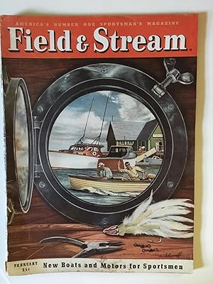 Image du vendeur pour Field & Stream February 1950 mis en vente par Ridge Road Sight And Sound