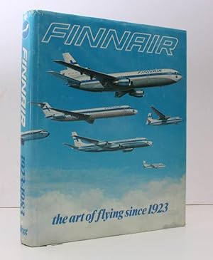 Bild des Verkufers fr Finnair. The Art of Flying since 1923 NEAR FINE COPY IN UNCLIPPED DUSTWRAPPER zum Verkauf von Island Books