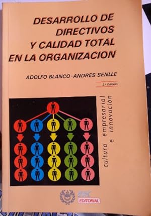 Imagen del vendedor de DESARROLLO DE DIRECTIVOS Y CALIDAD TOTAL EN LA ORGANIZACIN. a la venta por Libreria Lopez de Araujo
