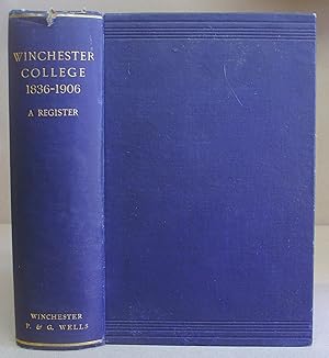 Bild des Verkufers fr Winchester College 1836 - 1906. A Register zum Verkauf von Eastleach Books