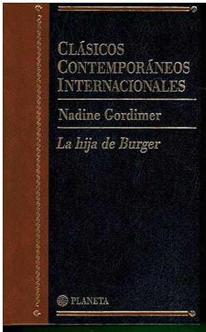 Imagen del vendedor de LA HIJA DEL BURGER. 8 ed. Trad. Iris Mennez. a la venta por angeles sancha libros