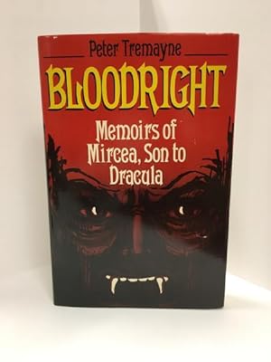 Bloodright by Peter Tremayne (First U.S. Edition) Signed