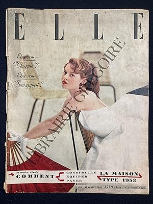 ELLE-N°399-27 JUILLET 1953-BRIGITTE BARDOT