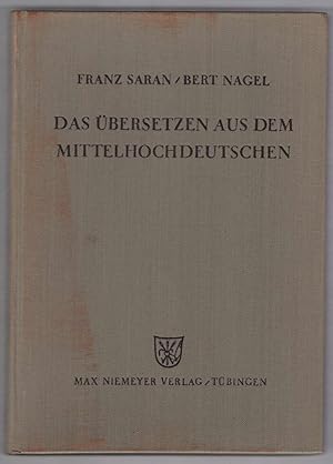 Seller image for Das bersetzen aus dem Mittelhochdeutschen for sale by Recycled Books & Music