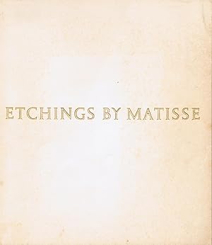 Etchings by Matisse