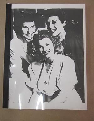 Seller image for The Andrews Sisters: On the Record (Discography & Filmography) [Signed/Inscribed by JS] for sale by Atlantic Bookshop