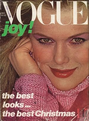 Seller image for VOGUE, USA, Dec. 1977. Joy! the best looks. the best Christmas. for sale by Antiquariat Bookfarm