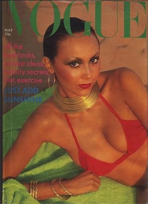 VOGUE, GB, May 1976. All the best looks, newest ideas, beauty secrets, diet, exercise. Just add s...