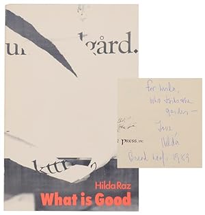 Bild des Verkufers fr What is Good (Signed First Edition) zum Verkauf von Jeff Hirsch Books, ABAA