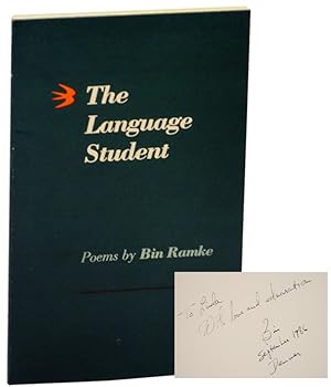 Bild des Verkufers fr The Language Student: Poems (Signed First Edition) zum Verkauf von Jeff Hirsch Books, ABAA