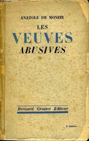 Seller image for les veuves abusives for sale by JLG_livres anciens et modernes