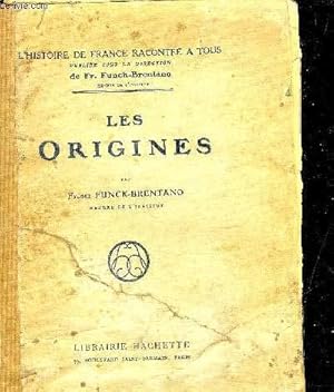 Seller image for Les origines. for sale by JLG_livres anciens et modernes