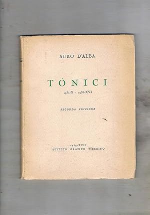 Bild des Verk�ufers f�r T�nici 1935-1938. Seconda edizione. zum Verkauf von Libreria Gull�