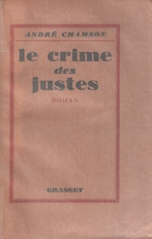 Le crime des justes