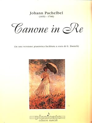 Bild des Verkufers fr Canone in re (in una versione pianostica facilitata di G. Danieli) zum Verkauf von Librodifaccia