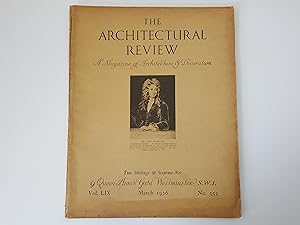 The Architectural Review: A Magazine of Architecture and Decoration Vol. LIX March 1926 No. 352