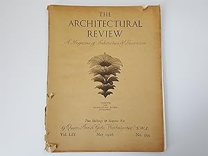 The Architectural Review: A Magazine of Architecture and Decoration Vol. LIX May 1926 No. 354