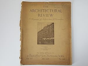 The Architectural Review: A Magazine of Architecture and Decoration Vol. LX July 1926 No. 356
