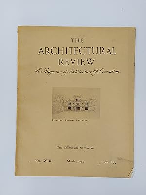 The Architectural Review: Vol. xviii November 1905, No. 108
