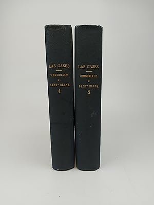 Bild des Verkufers fr Memoriale di Sant' Elena del Conte di las Cases prima versione integrale con note di G. E. De Castro [2 volumes] zum Verkauf von Keoghs Books