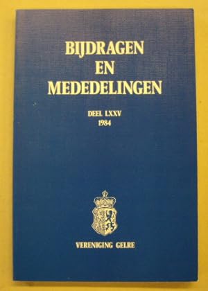 Bild des Verkufers fr Bijdragen en mededelingen Deel LXXV, 1984. Vereniging Gelre. zum Verkauf von Frans Melk Antiquariaat