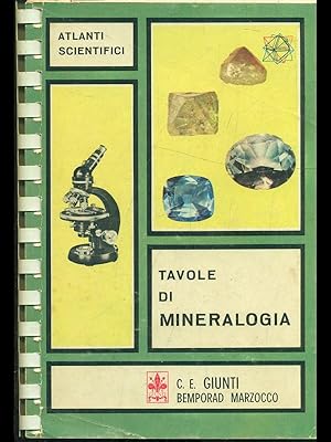 Image du vendeur pour Tavole di mineralogia mis en vente par Librodifaccia