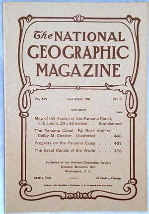 The National Geographic Magazine, Vol. XVI. No. 10, October, 1905 [Facsimile Reprint]