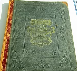 COMBINATION ATLAS MAP OF HUNTINGTON COUNTY INDIANA Compiled, Drawn and Published From Personal Ex...