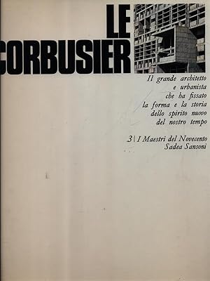 Bild des Verkufers fr Le Corbusier zum Verkauf von Librodifaccia