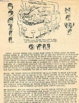 Imagen del vendedor de BRAZIL NEWS, JULY 9th 1945 (Contents: London: Yugoslav Premier Tito accused Greek Forces of firing across the Greek Yugoslav border (.). Berlin: The highest officials representing the major powers in Berlin have failed to break a deadlock.) a la venta por Le-Livre