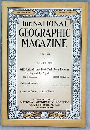 The National Geographic Magazine, Volume XXIV, Number Seven [7], July, 1913