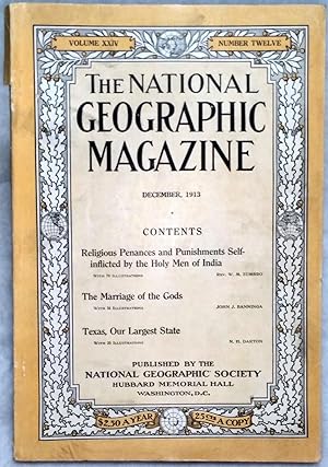 The National Geographic Magazine, Volume XXIV, Number Twelve [12], December, 1913