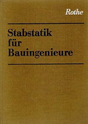 Bild des Verkufers fr Stabstatik fr Bauingenieure. zum Verkauf von Versandantiquariat Boller