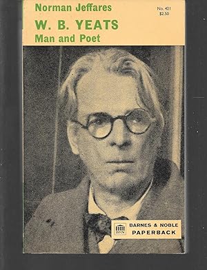 Imagen del vendedor de w. b. yeats man and poet a la venta por Thomas Savage, Bookseller