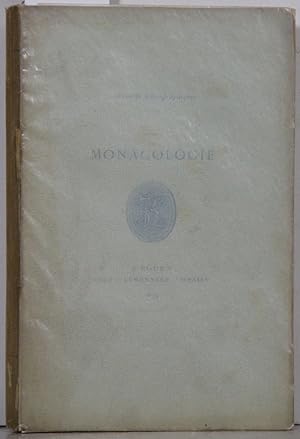 Imagen del vendedor de La Monacologie ou Histoire naturelles des Moines (= Curiosits Bibliographiques, 4). Nummeriertes Exemplar. a la venta por Antiquariat  Braun