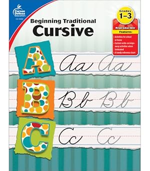 Imagen del vendedor de Beginning Traditional Cursive, Grades 1 - 3 a la venta por GreatBookPrices